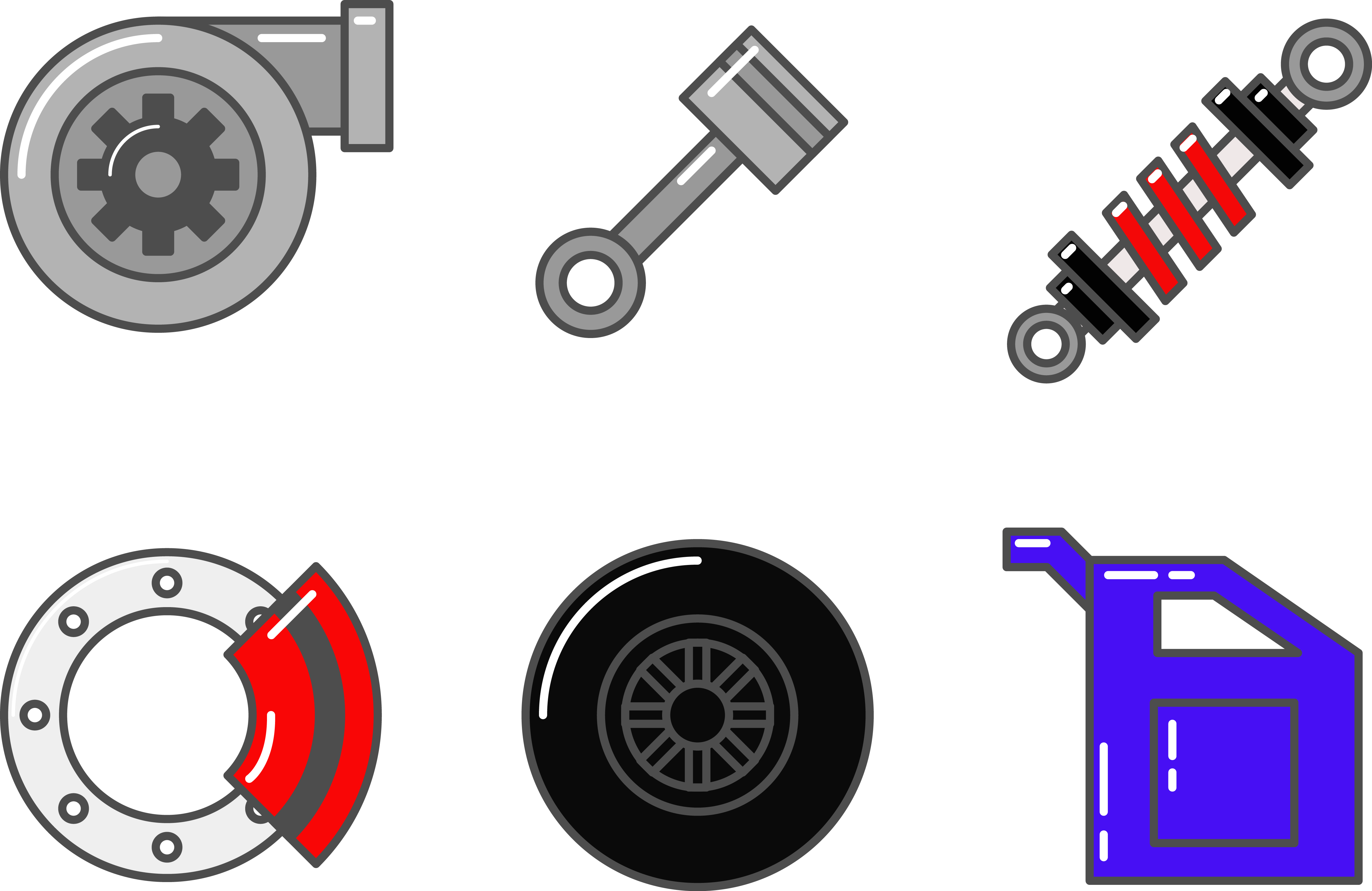 Download Auto Parts Vector at Vectorified.com | Collection of Auto ...