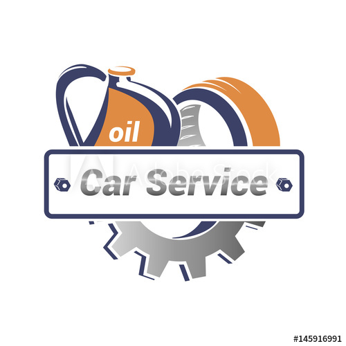 Vector Logo Template For Car Service Auto Parts Service Icon 500x500 Vector Logo Template For Car Service Auto Parts Service Icon
