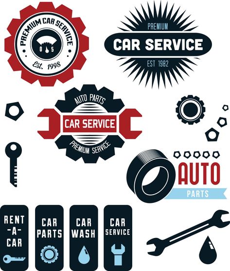 Auto Repair Logo Vector at Vectorified.com | Collection of Auto Repair ...