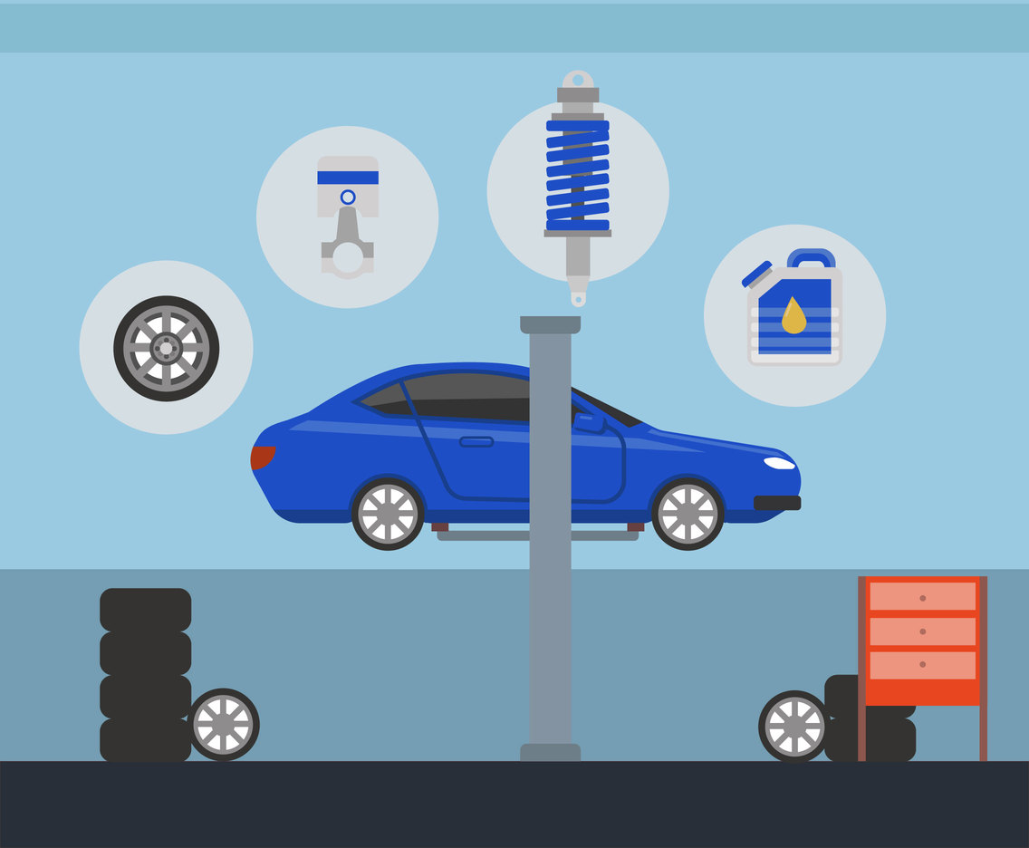 1136x936 Car Repair Vector Vector Art Graphics