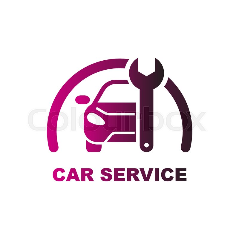 800x800 Car Repair Logo Auto Servise Logo Stock Vector Colourbox