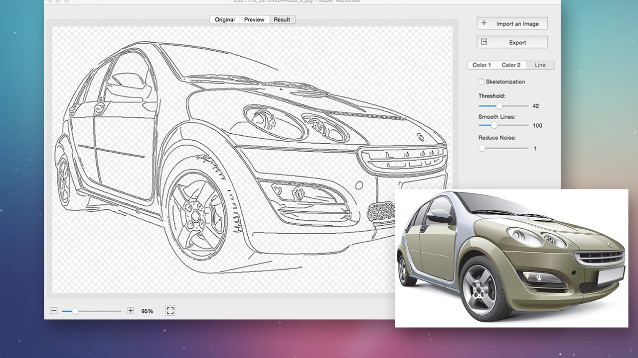 1280x720 Super Vectorizer Auto Trace Image To Vector Graphic