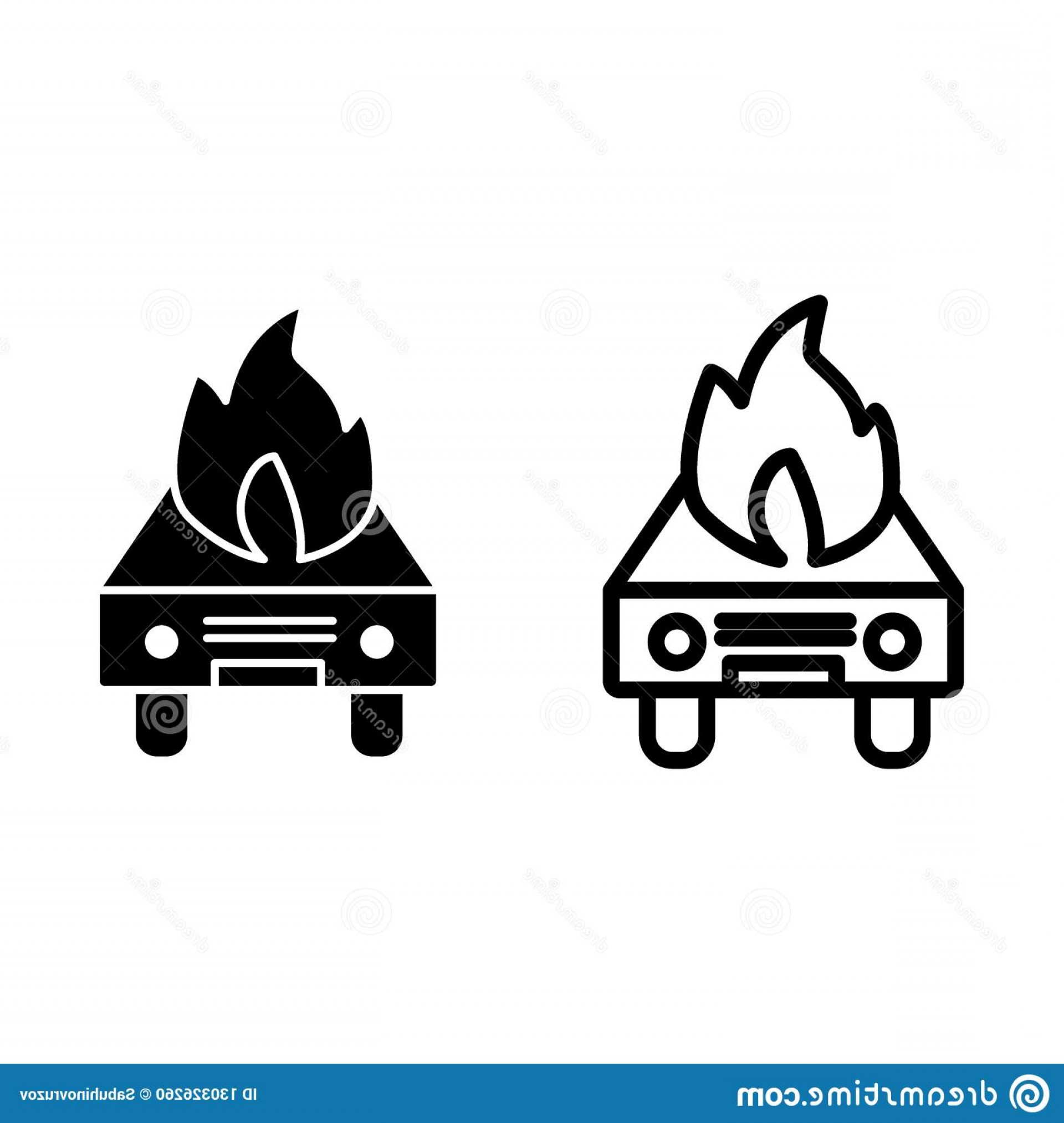 1920x2026 Vector Car On Fire Catchsplace