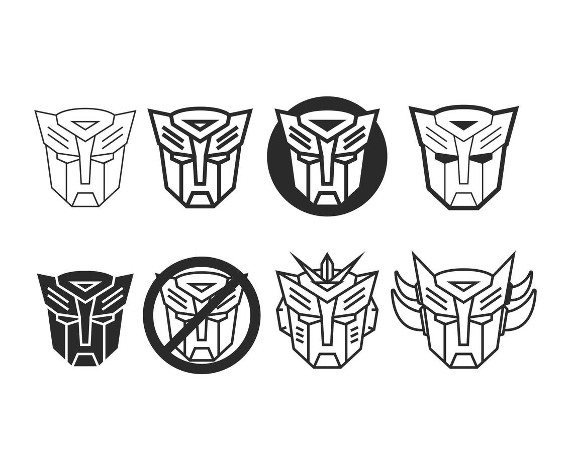 1136x936 Autobot Vector Set Vector Art Graphics