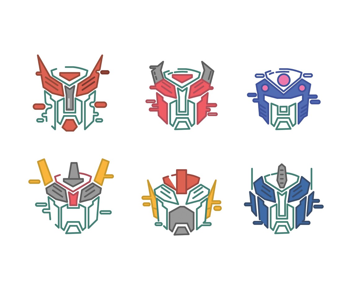 1136x936 Autobot Head Vector Vector Art Graphics