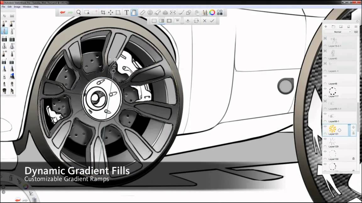 1152x648 Autodesk Sketchbook Pro Technical