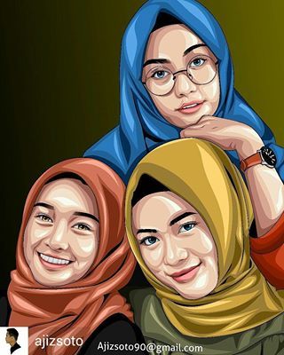 Kizlar Character Making In Vector Art, Vector 320x400 Kizlar Character Making In Vector Art, Vector