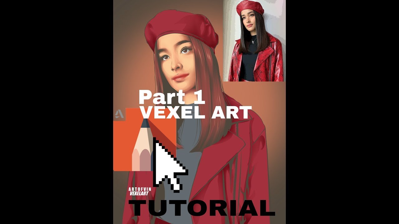 1280x720 Vexel Vector Art Tutorial Autodesk Sketchbook How To Make Vexel