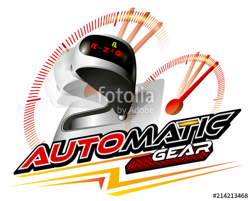 500x400 Vehicle Gear Stick Automatic Transmission Vector Stock Image