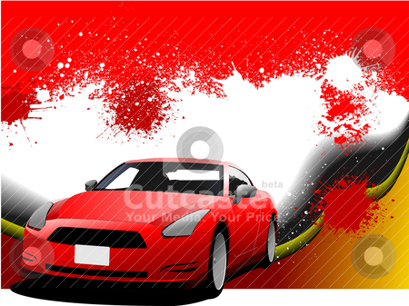 Grunge Abstract Hi Tech Background With Car Coupe Image Vector 450x337 Grunge Abstract Hi Tech Background With Car Coupe Image Vector