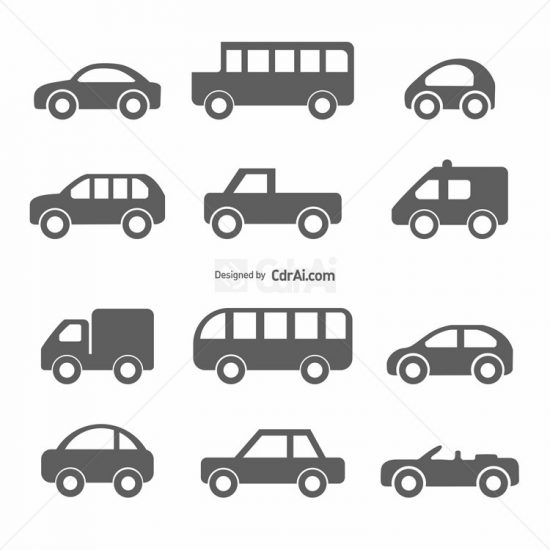 Car Icons Vector Cdr Free Download 550x550 Car Icons Vector Cdr Free Download