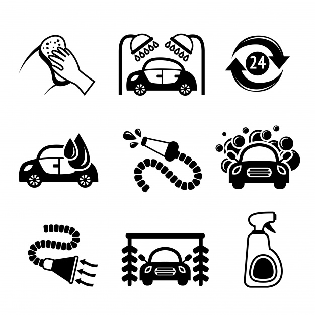 Car Wash Icons Vector Free Download 626x626 Car Wash Icons Vector Free Download