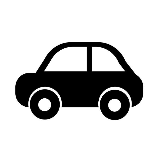 640x640 Icono De Signo Coche, Resumen, Auto, Automovil Png Y Vector Para