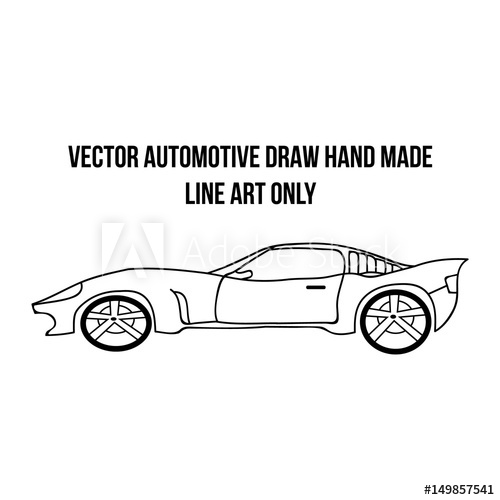 500x500 Vector Dibujo Hecho A Mano