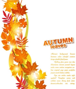 Autumn Background Vector at Vectorified.com | Collection of Autumn ...