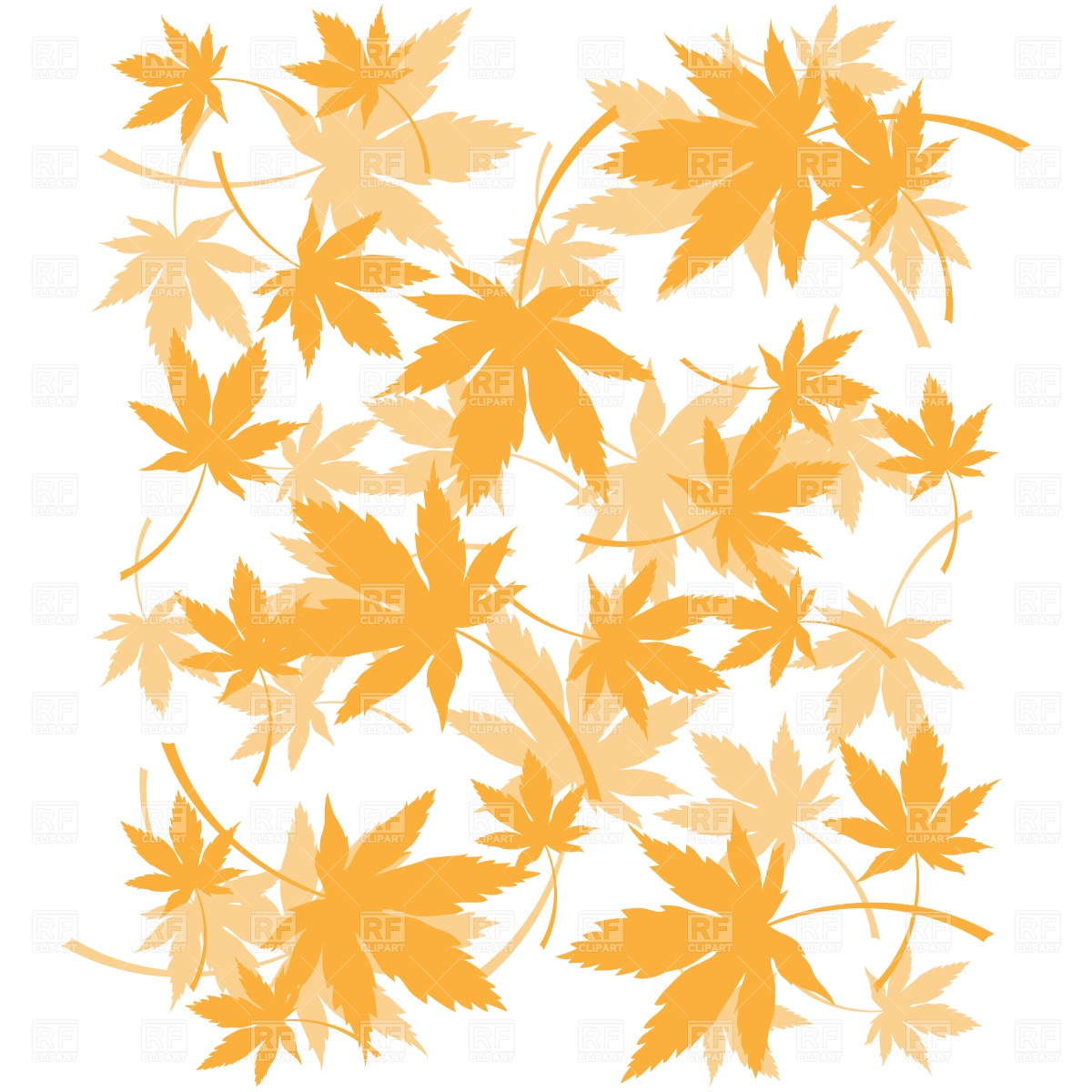 1200x1200 Autumn Leaves Background Vector Image Of Backgrounds, Textures