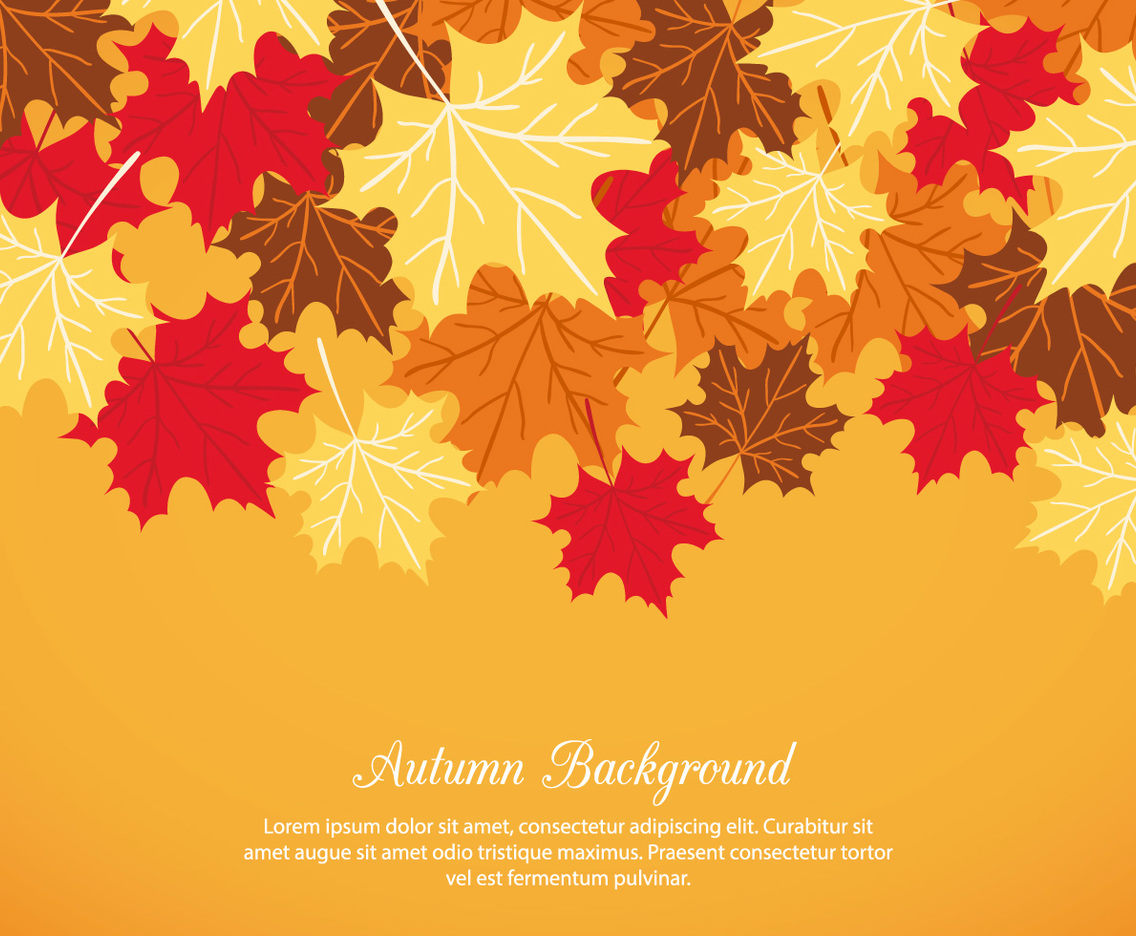 1136x936 Autumn Vector Background Vector Art Graphics