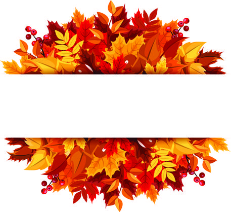 457x418 Beautiful Autumn Leaves Vector Background Graphics