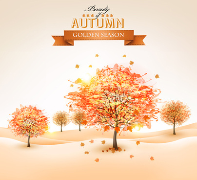 404x368 Autumn Tree Vector Free Free Vector Download