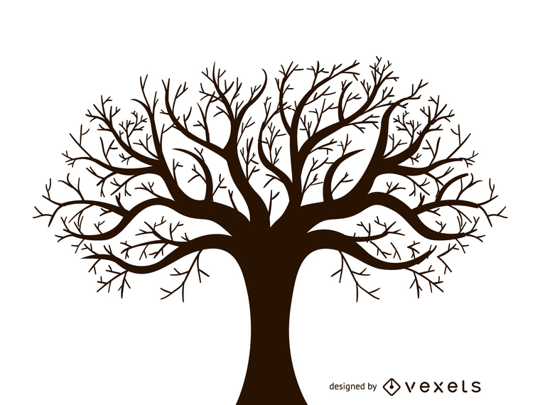 760x570 Leafless Autumn Tree Design Vector