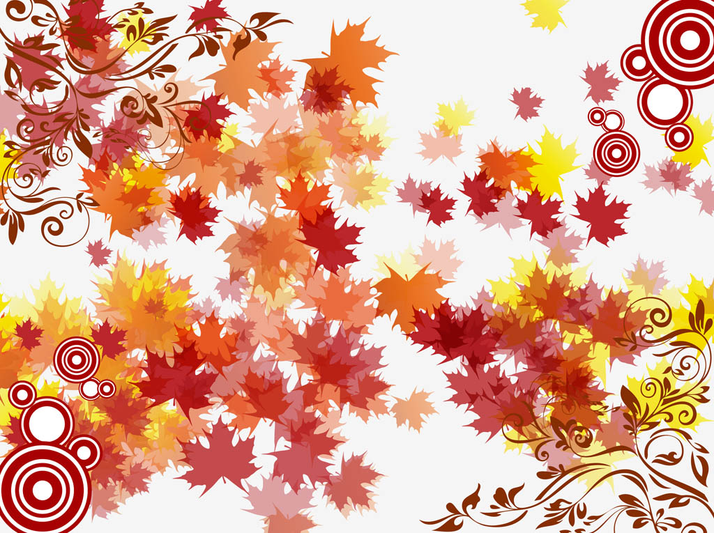 Autumn Vector Vector Art Graphics 1024x765 Autumn Vector Vector Art Graphics