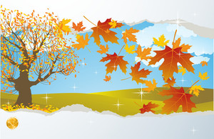 Autumn Vector Abstract With Falling Maple Leaves Royalty Free 300x196 Autumn Vector Abstract With Falling Maple Leaves Royalty Free