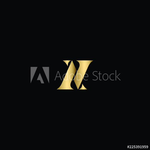 500x500 Abstract Minimal Letter Av Logo Design Using Letters A And V