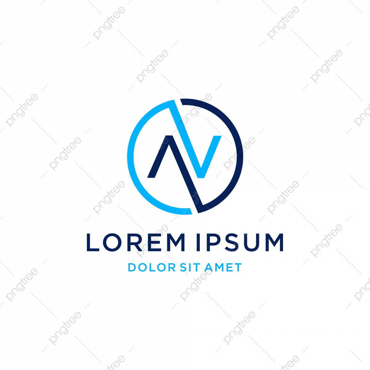 1200x1200 Monogram Av Logo Design, App, Abstract, Logo Png And Vector