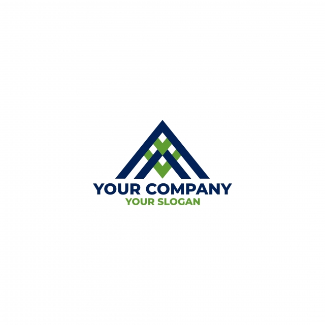 640x640 Triangle Av Logo Design Vector Template For Free Download