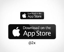 266x215 Free App Store Market Download Buttons Pngs Vector