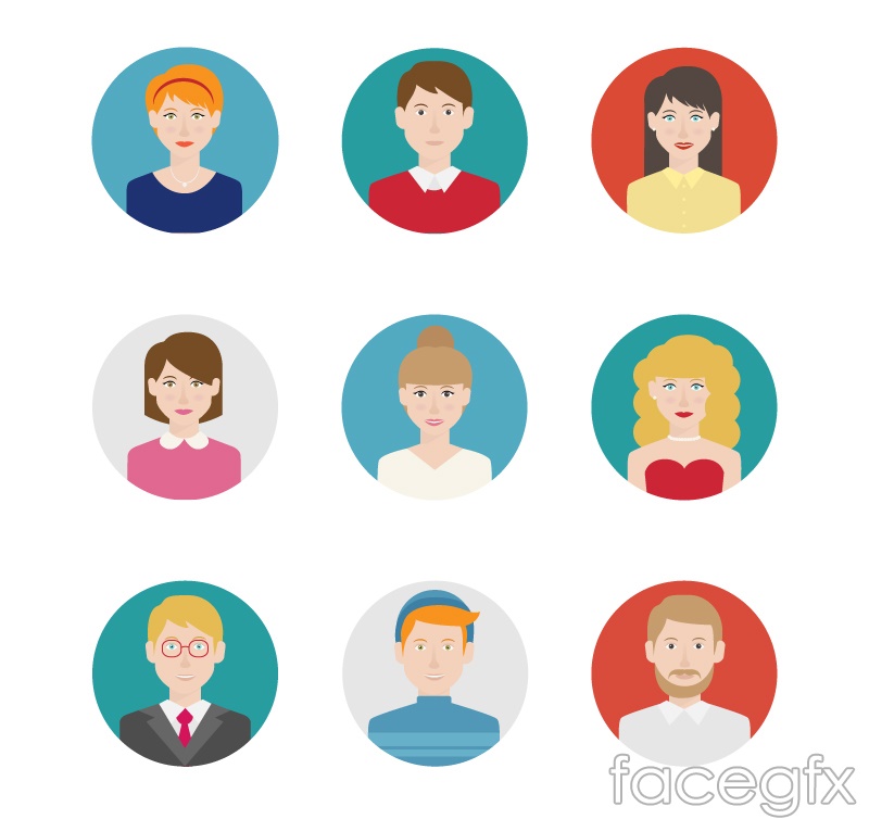 800x754 Round Character Avatar Icon Vector Over Millions Vectors