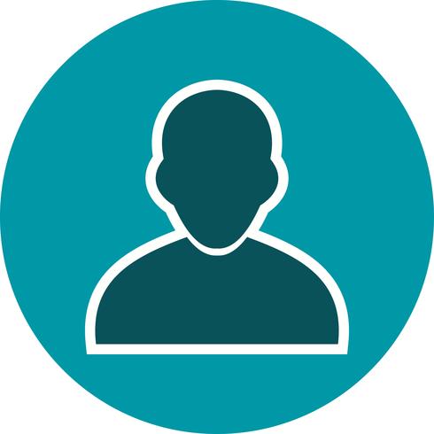 490x490 Avatar Icon Vector Illustration