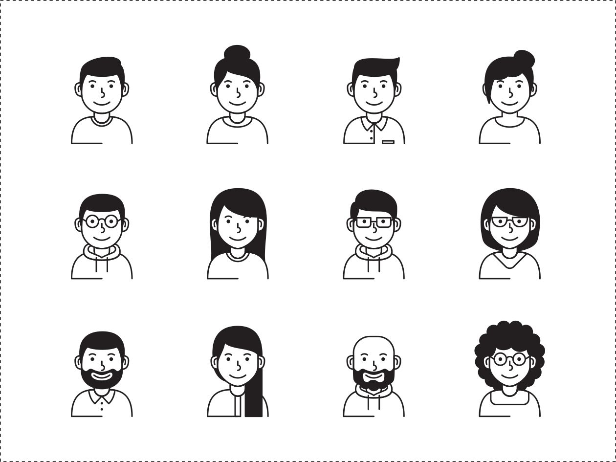 1260x945 Avatar Icons