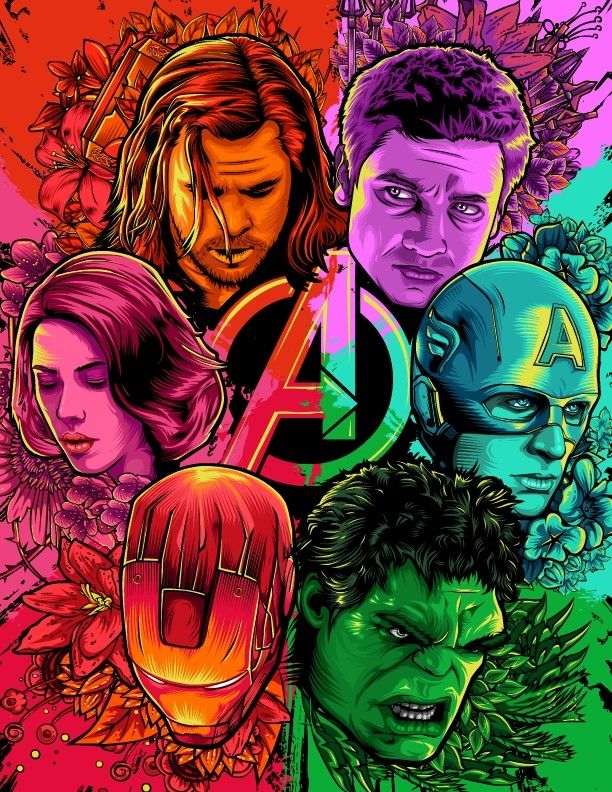 612x792 Avengers Vector Portrait New New Marvel, Avengers, Marvel Comics