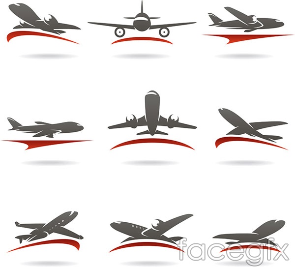 600x543 Aircraft Logo Design Vector Over Millions Vectors, Stock Photos