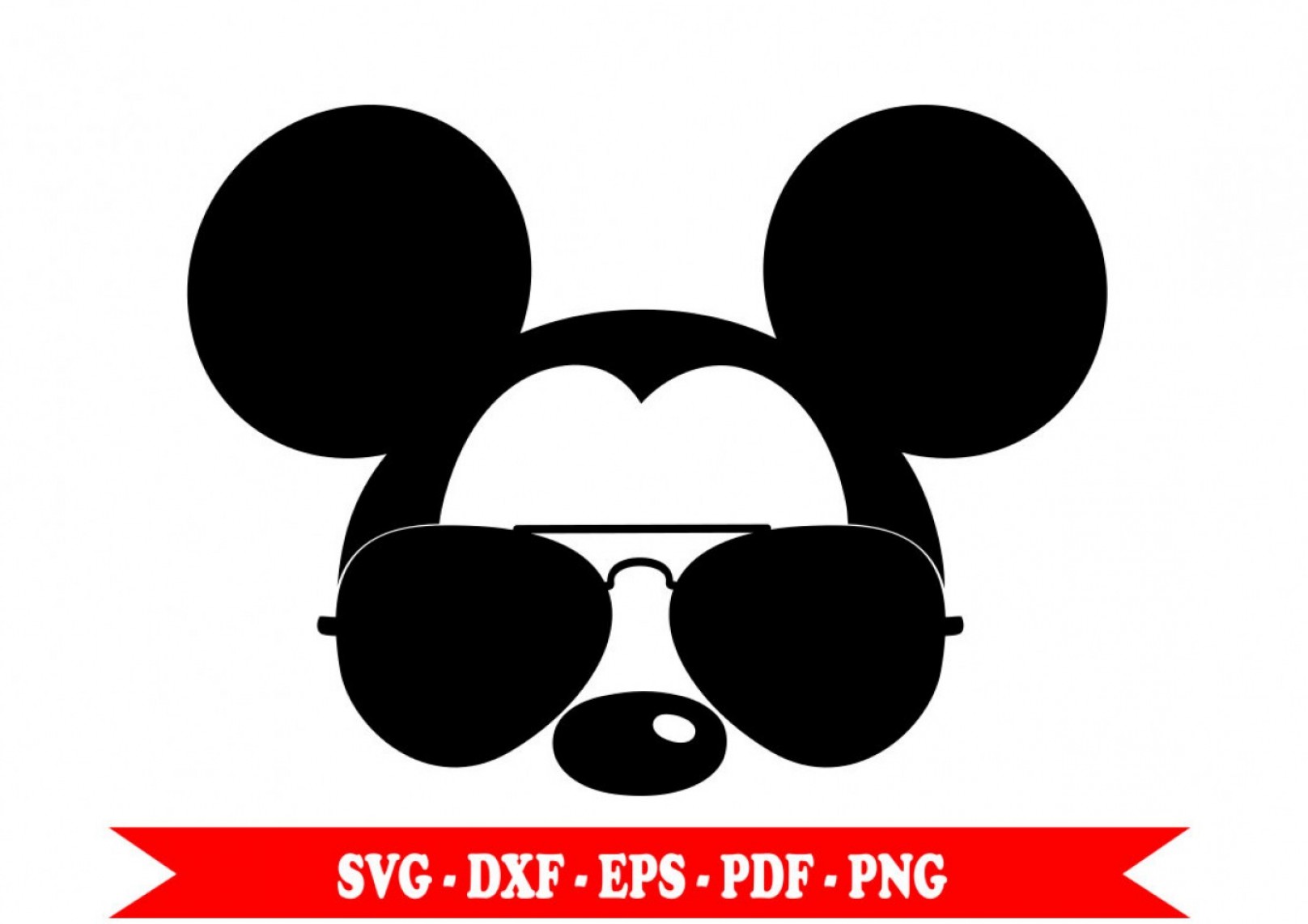 1616x1142 Mickey Mouse With Aviator Glasses Lamaison