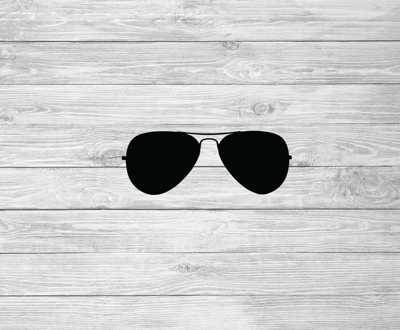 794x654 Sunglasses Clip Art Aviator Clipart Glasses Vector Etsy