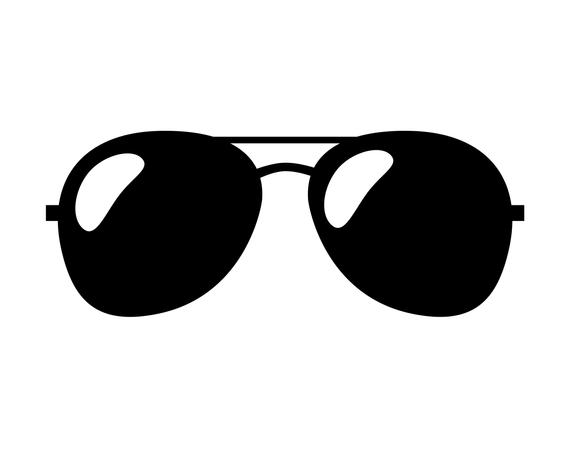 Aviator Glasses Vector at Vectorified.com | Collection of Aviator ...