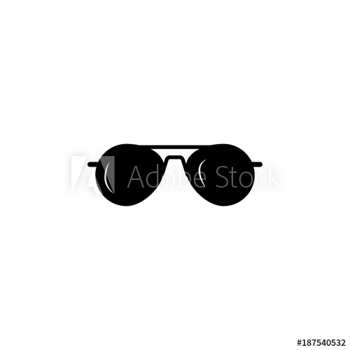 500x500 Aviator Glasses Icon Eyeglass Frame Element Icon Premium Quality