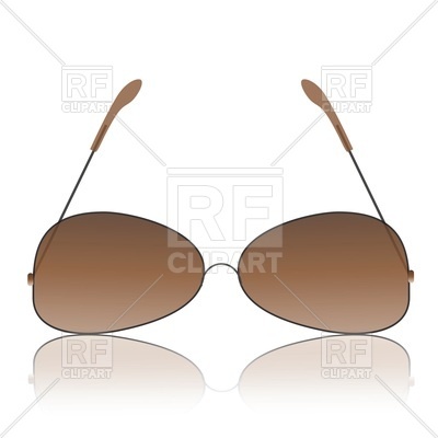 400x400 Retro Sunglasses Vector Image Of Beauty, Fashion
