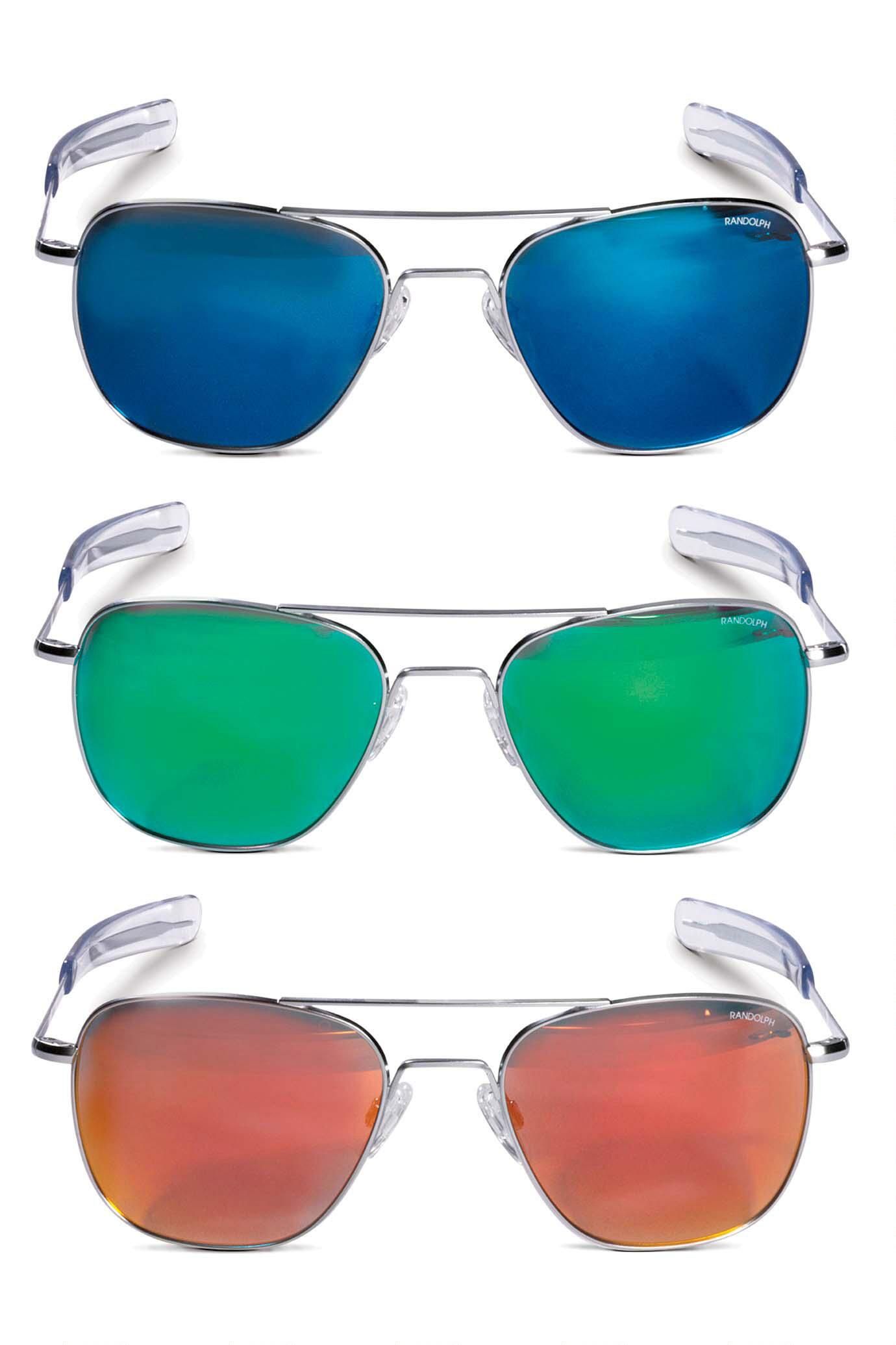 1380x2070 Aviator Vector Mirrored Sunglasses From Randolph Engineering