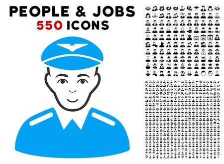 450x329 Glad Aviator Vector Icon With Bonus Pity And Glad Jobs Symbols