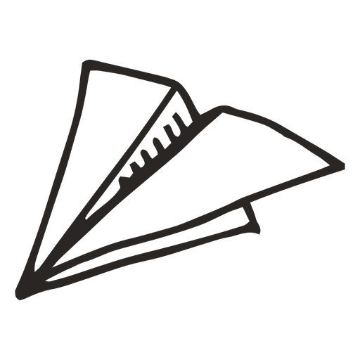 512x512 Avion De Papel Dibujo Png Vector, Clipart