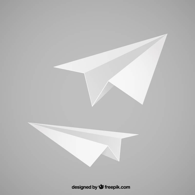 De Aviones De Papel Descargar Vectores Gratis 626x626 De Aviones De Papel Descargar Vectores Gratis