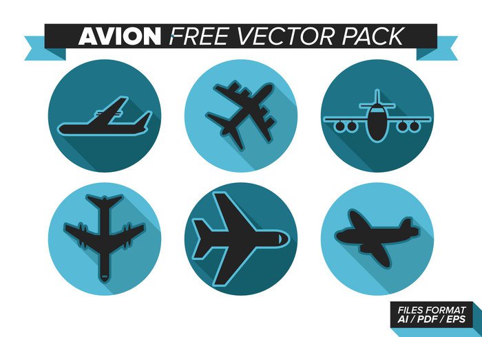 700x490 Avion Free Vector Pack