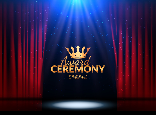 600x442 Award Ceremony Red Curtain Background Vector Free Download