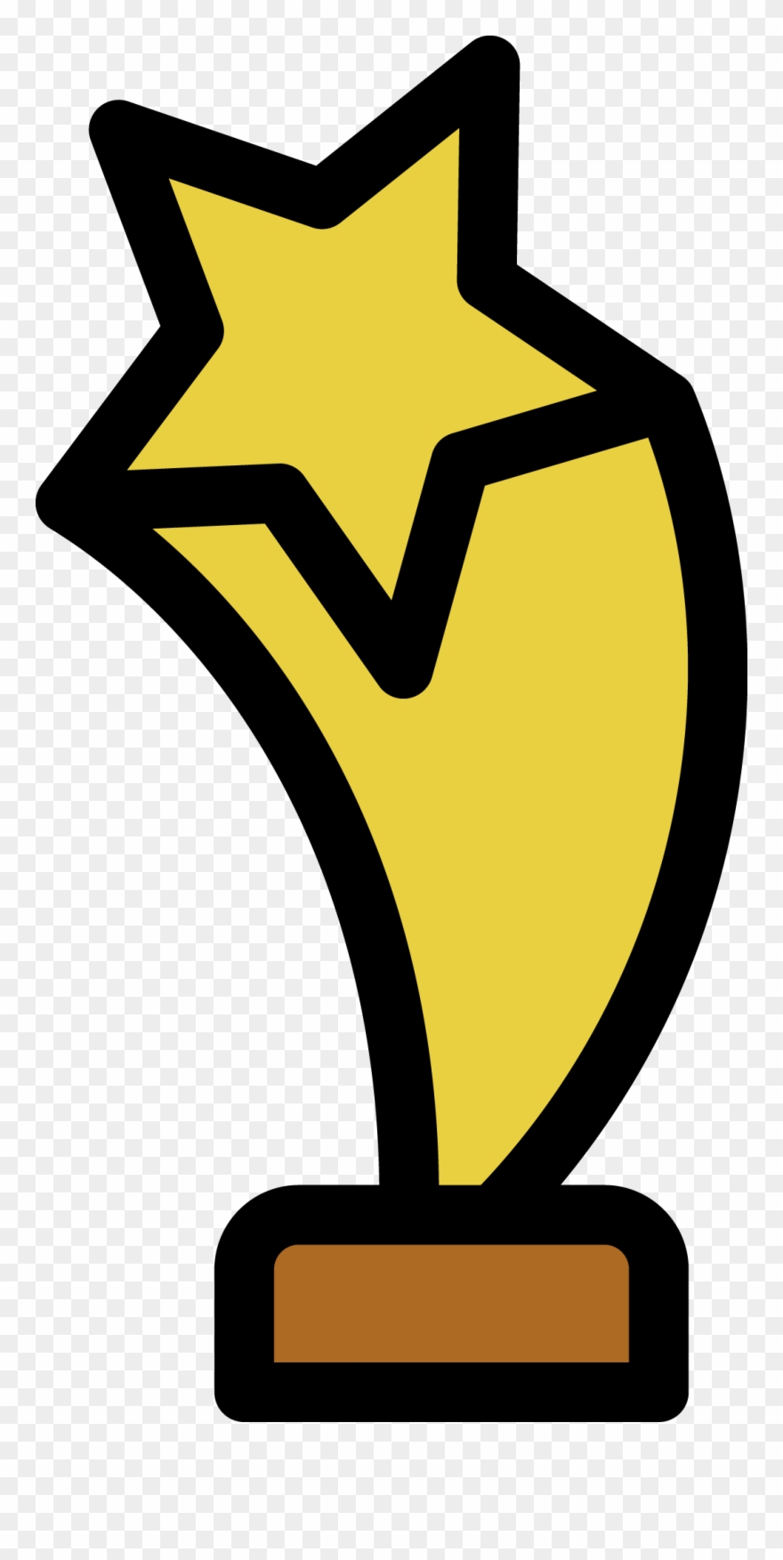 880x1753 Vector Award Star Banner Library Download