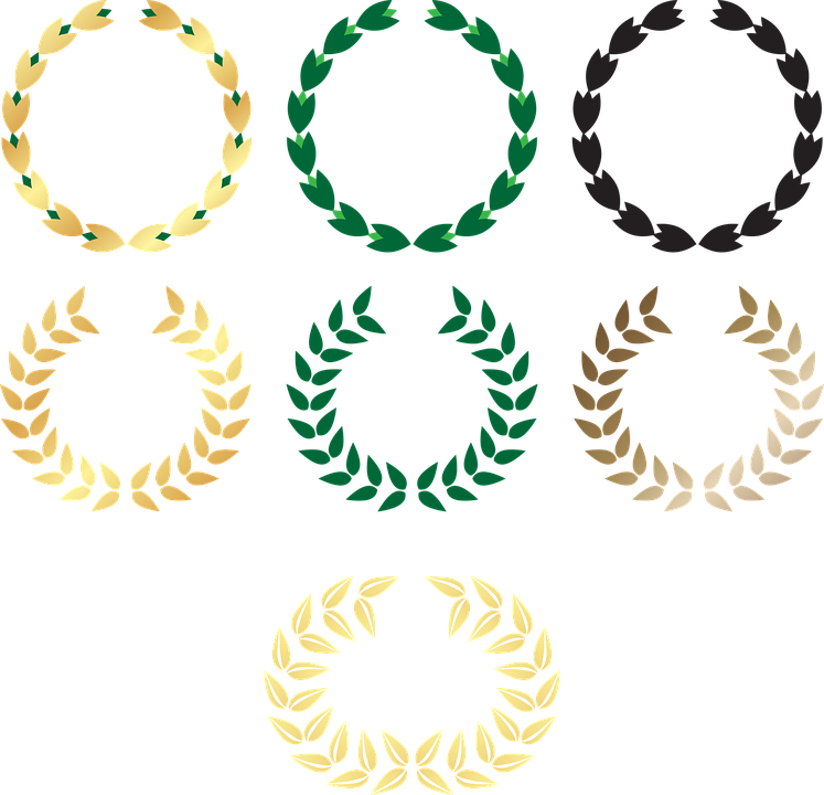 747x720 Free Photo Frame Laurel Wreath Award Icon Vector Isolated