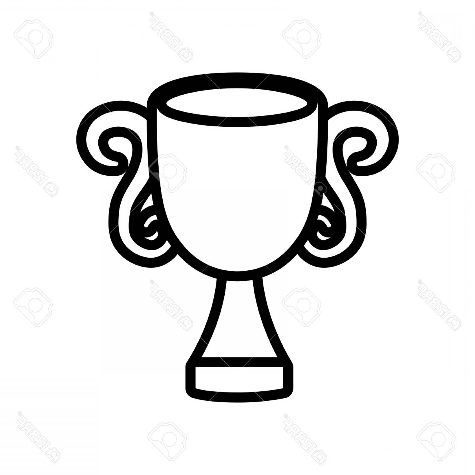 1560x1560 Photostock Vector Trophy Win Sport Award Icon Outline Vector