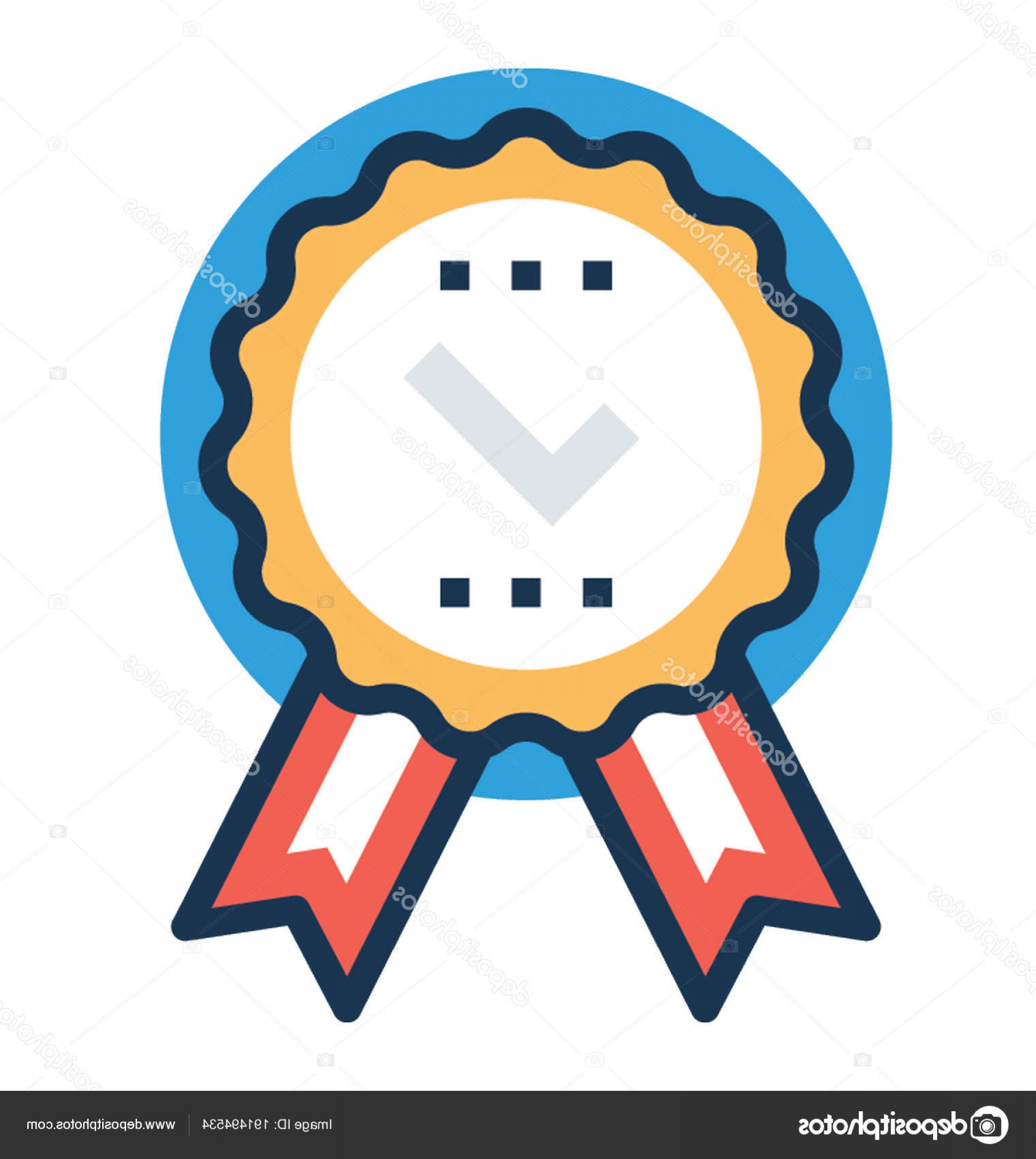 1824x2040 Stock Illustration Award Badge Vector Icon Flat Cqrecords